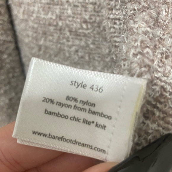 Barefoot Dreams Drape Front Cardigan - Picture 5 of 6